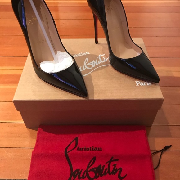 ♥️Gorgeous patent leather SO KATE Louboutins ♥️ - Picture 2 of 9